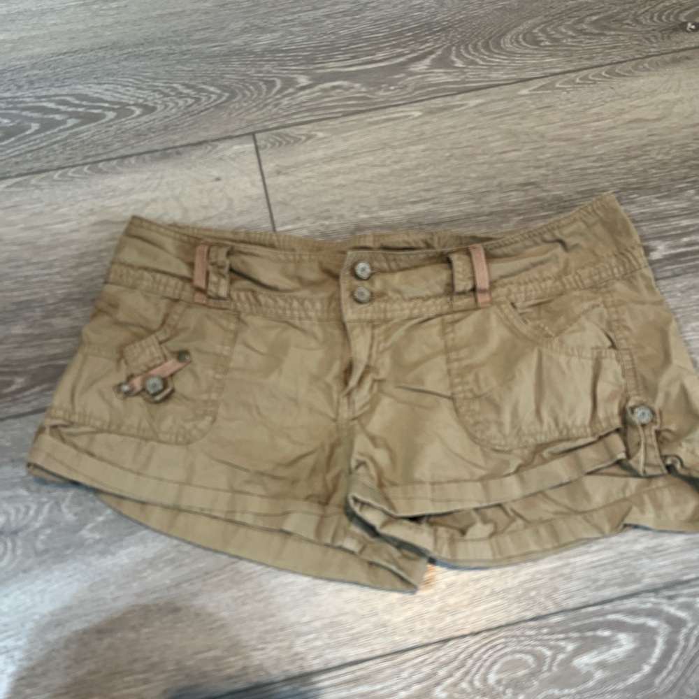 Almost Famous Tan Women's Cargo Shorts